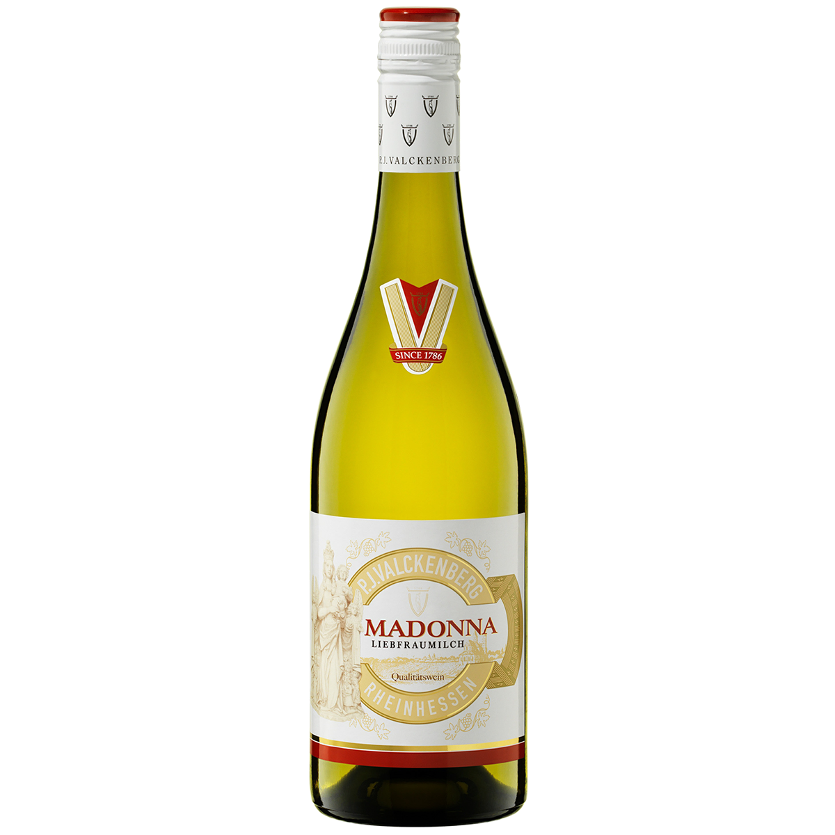 DEV2101 德國范根堡瑪丹娜聖母之乳2017高級白葡萄酒 P. J. Valckenberg MADONNA Liebfraumilch QbA (750ML)