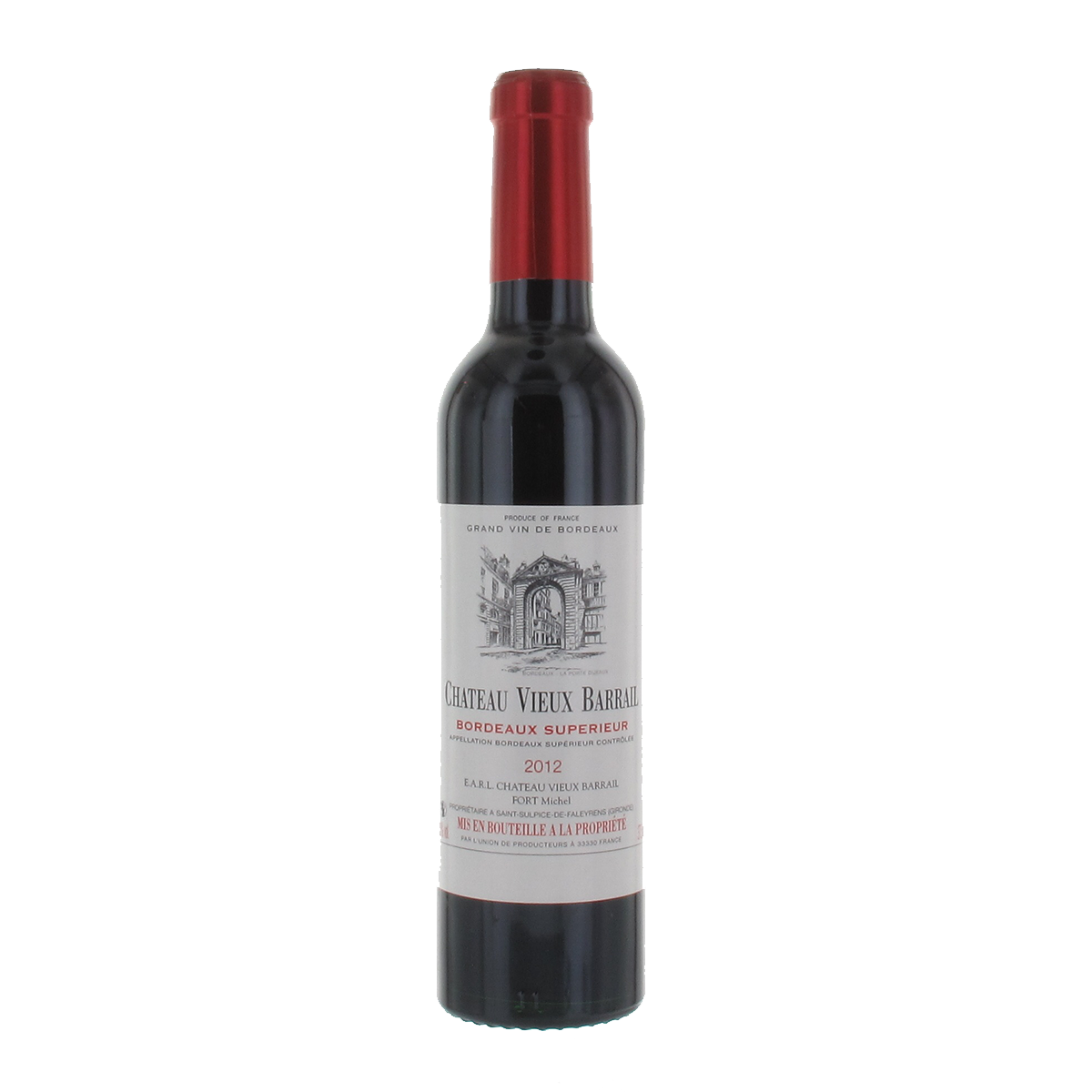 FRU1005H 法國巴萊爾莊園優級波爾多紅酒 CHÂTEAU VIEUX BARRAIL BORDEAUX SUPÉRIEUR